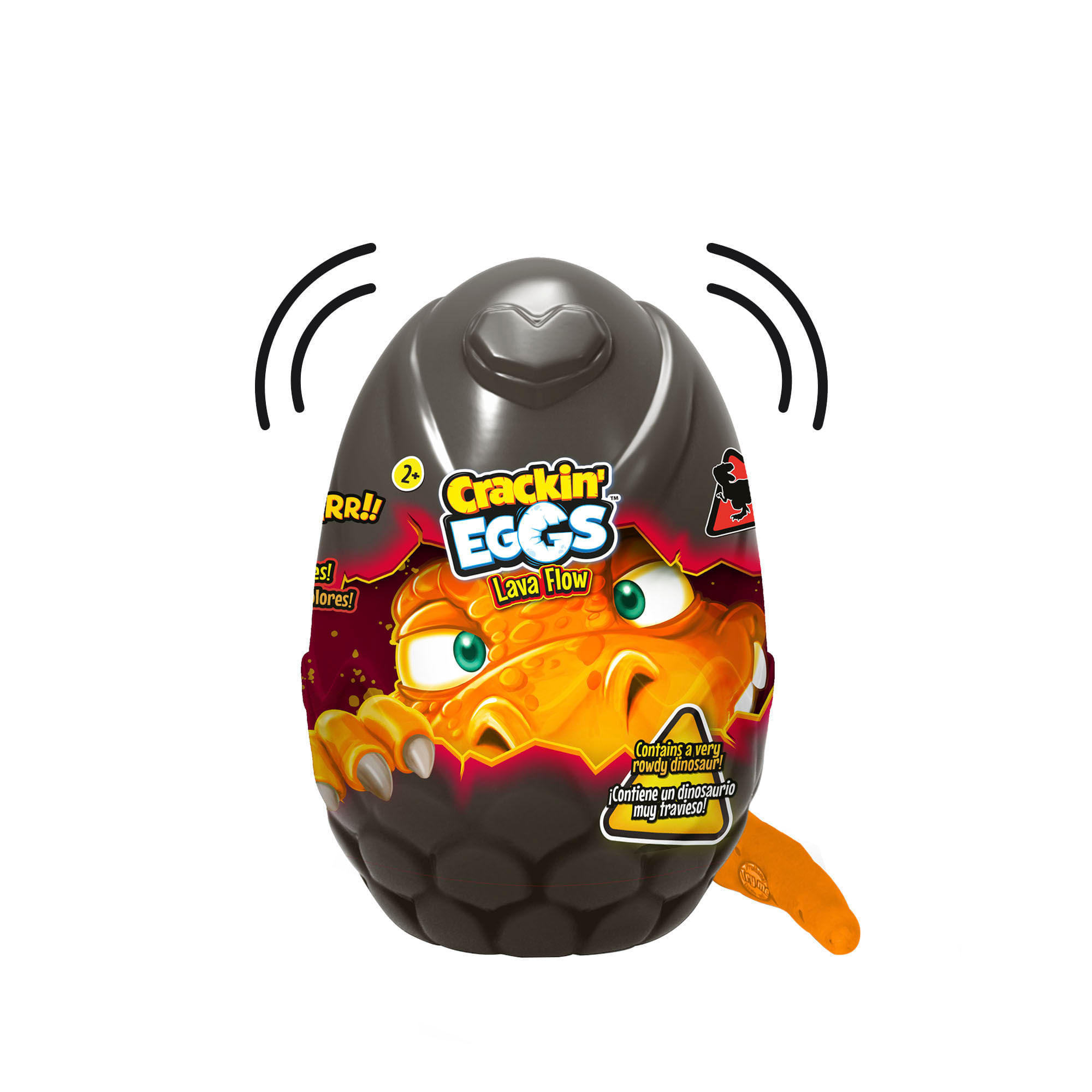 Huevo Sorpresa Crackin’ Eggs Lava Flow Mini Dino Roar ¡Descubre la Aventura Jurásica! img #1