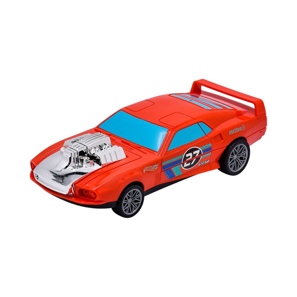 Carro a Friccion Rivited Rojo Hot Wheels img #1