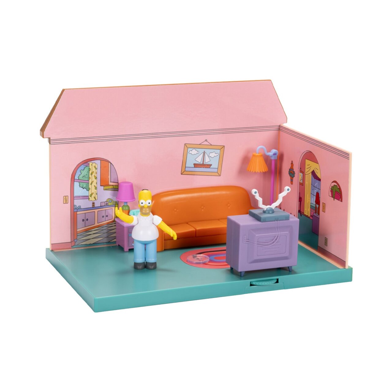 Playset Casa de Los Simpsons Coleccionable a Escala img #1