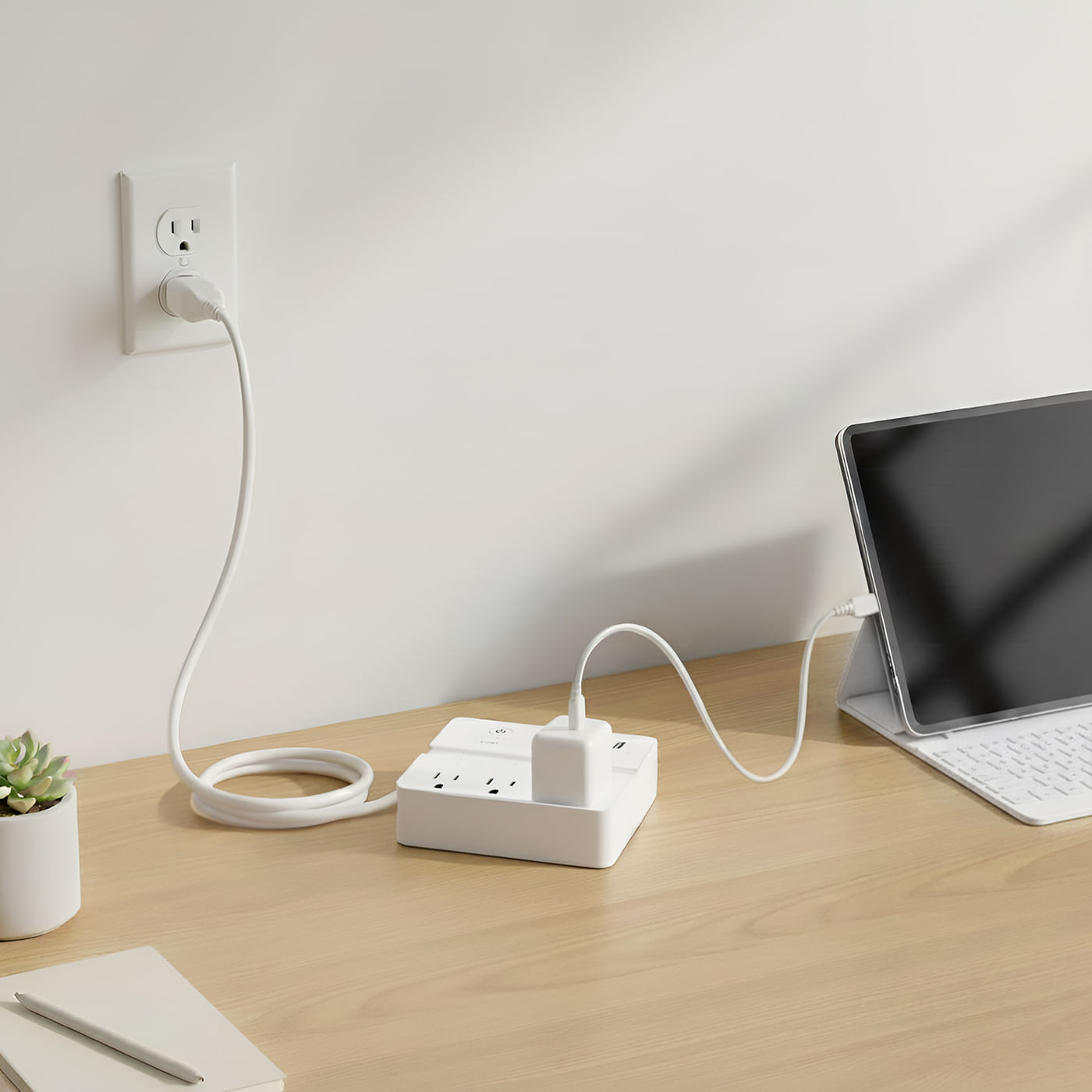 Multitoma Inteligente VTA+ Energy 2 P/PT 3 Salidas 2 USB-A 1 USB-C Cable 1.2 m img #7
