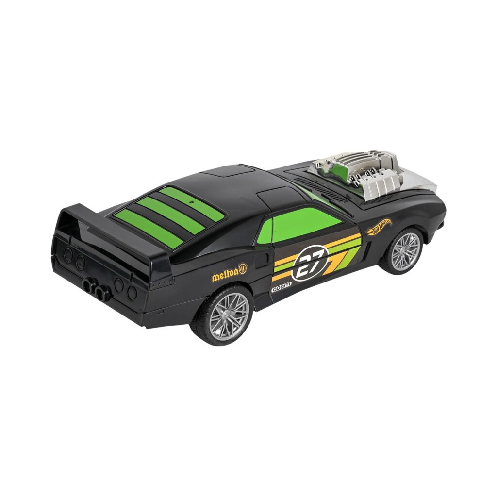 Carro a Friccion Rivited Negro Hot Wheels img #4