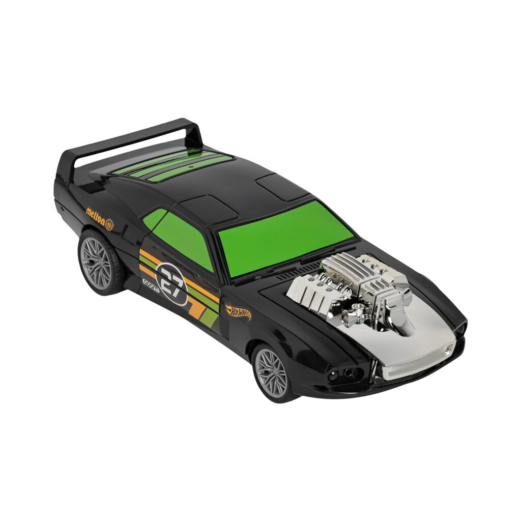Carro a Friccion Rivited Negro Hot Wheels img #1
