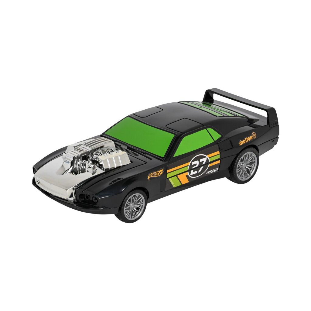 Carro a Friccion Rivited Negro Hot Wheels img #3