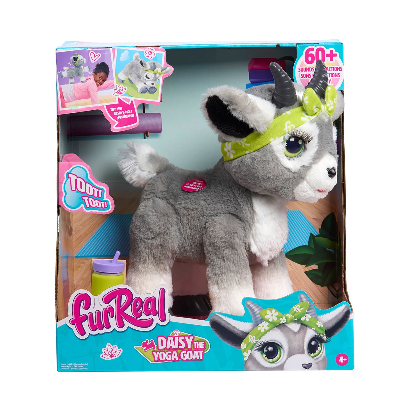 Peluche Interactivo FurReal Cabra Daisy que hace Yoga img #1