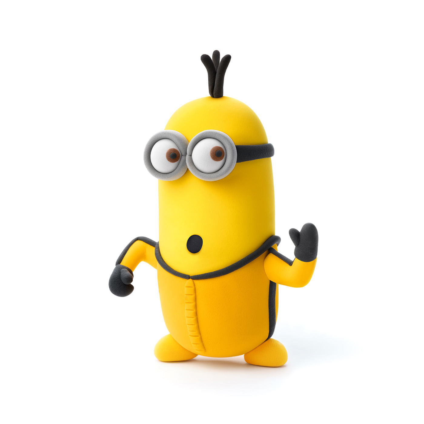 Masa Moldeable Hey Clay Set de Plastilina Minions Kevin x 5 Envases img #3