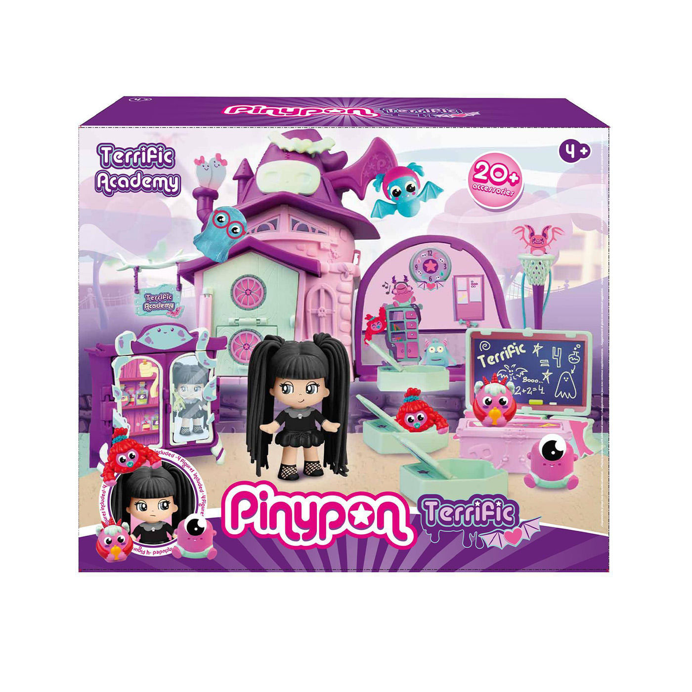 Playset Pinypon Academia Terrific Figura de Profesora y Accesorios de Clase img #2