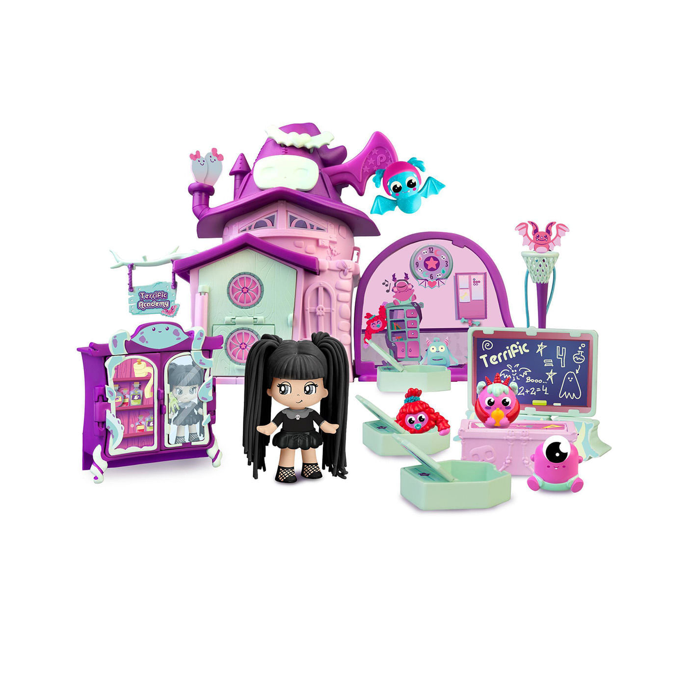 Playset Pinypon Academia Terrific Figura de Profesora y Accesorios de Clase img #1