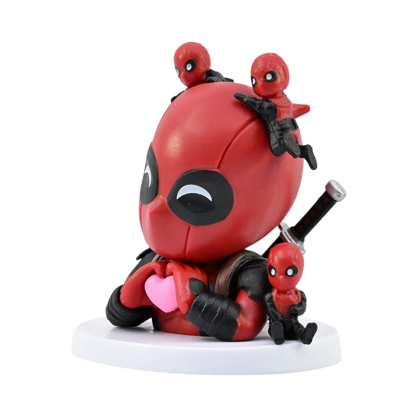 Figura Coleccionable Deadpool Enamorado Tierno Marvel 10 cm img #7