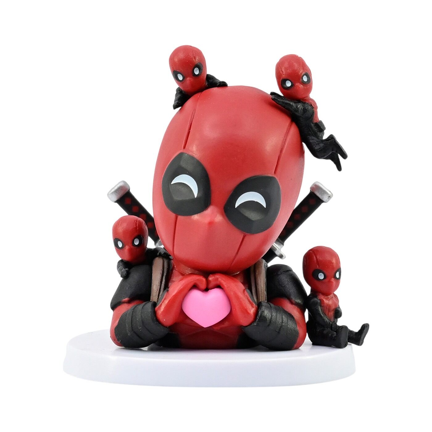 Figura Coleccionable Deadpool Enamorado Tierno Marvel 10 cm img #1