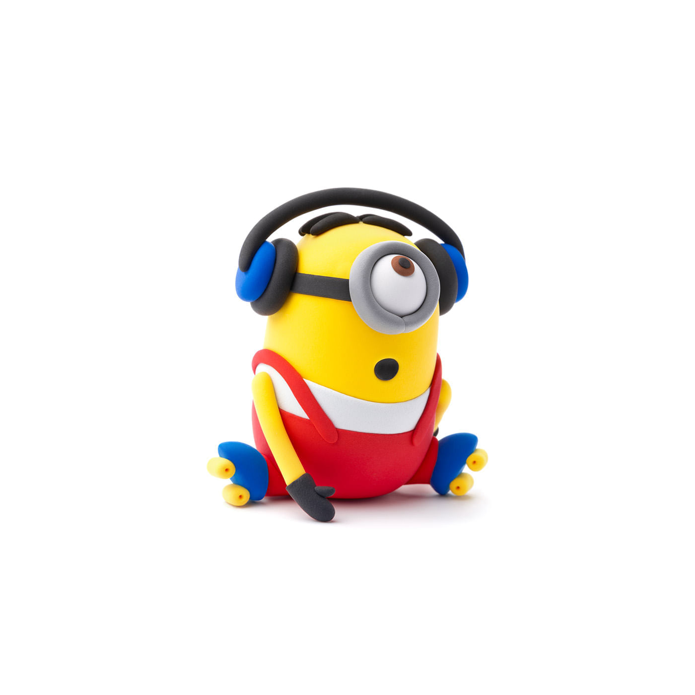 Masa Moldeable Hey Clay Set de Plastilina Minions Stuart x 5 Envases img #3