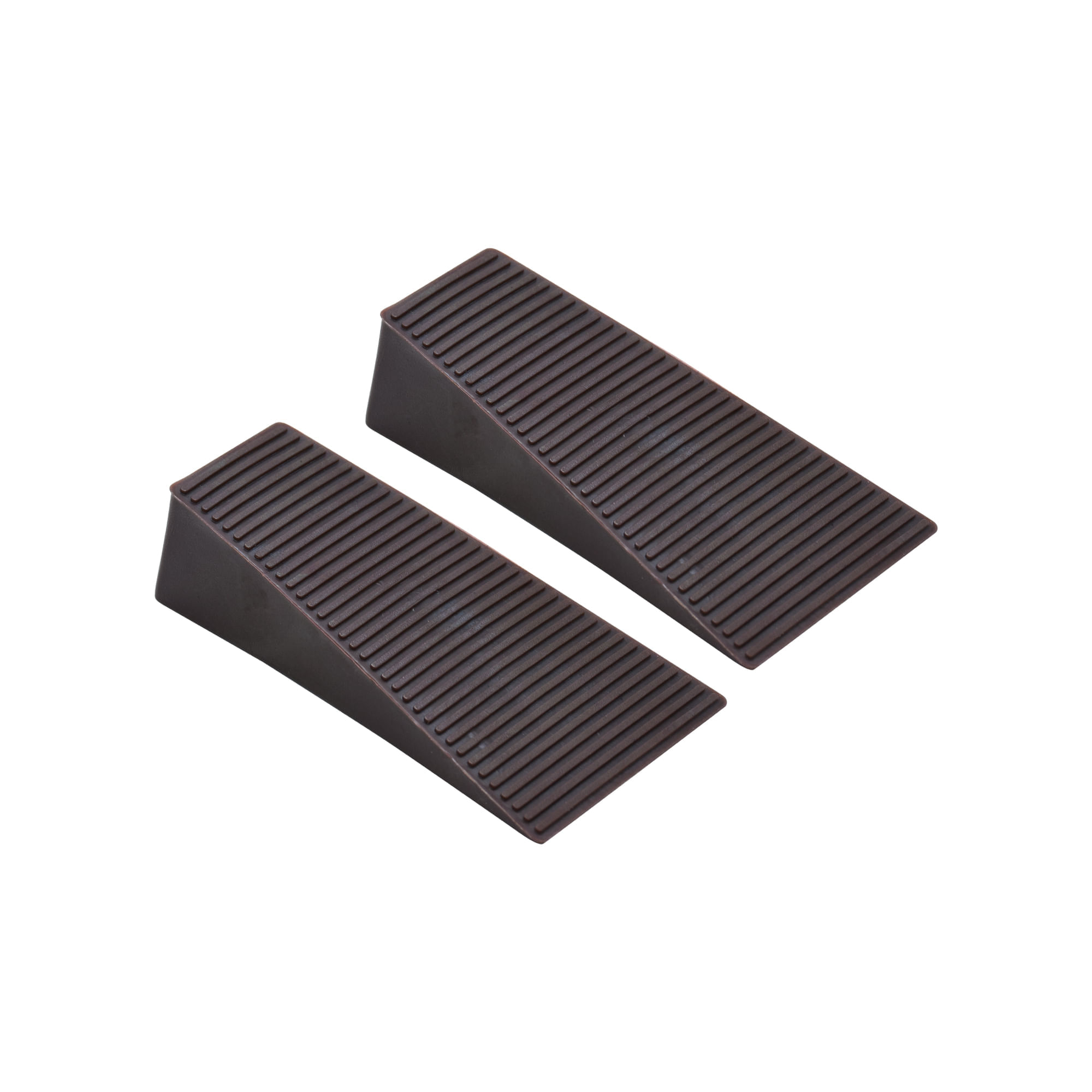 Tope Retenedor para Puerta Marrón 7 cm x2 img #1