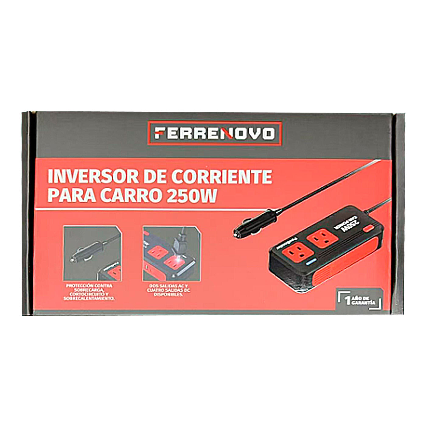 Inversor de Corriente para Vehículo 250W img #4