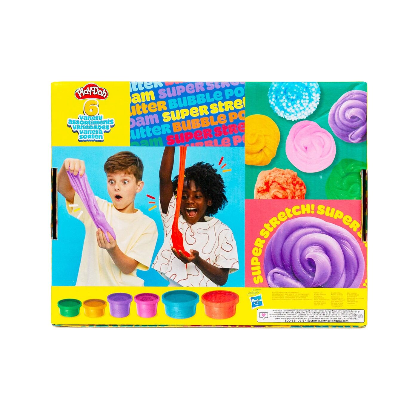 Set de Masa Moldeable 6 Latas Play-Doh img #2