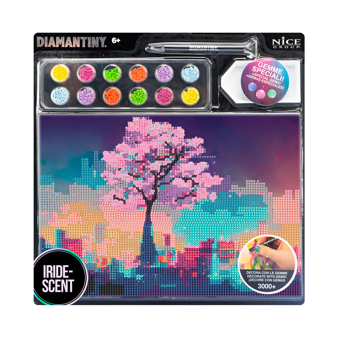Cuadro DIY Diamantiny Noche de Fantasía Infantil img #3