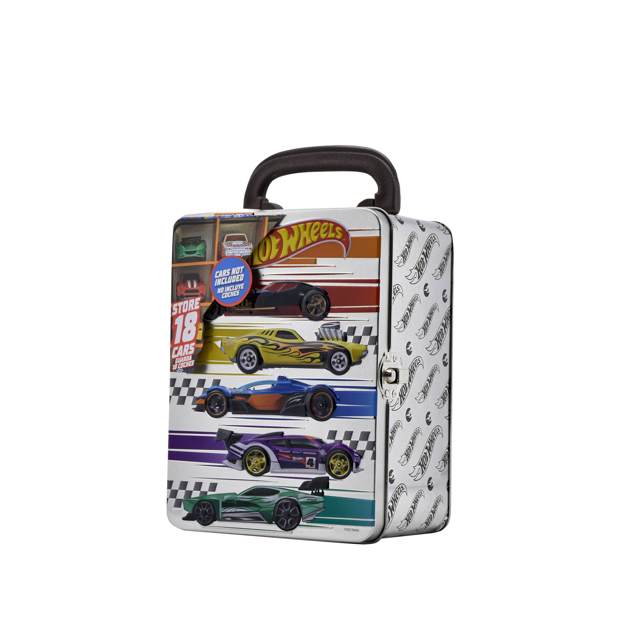 Organizador Metálico para 18 Carros Hot Wheels Gris img #4