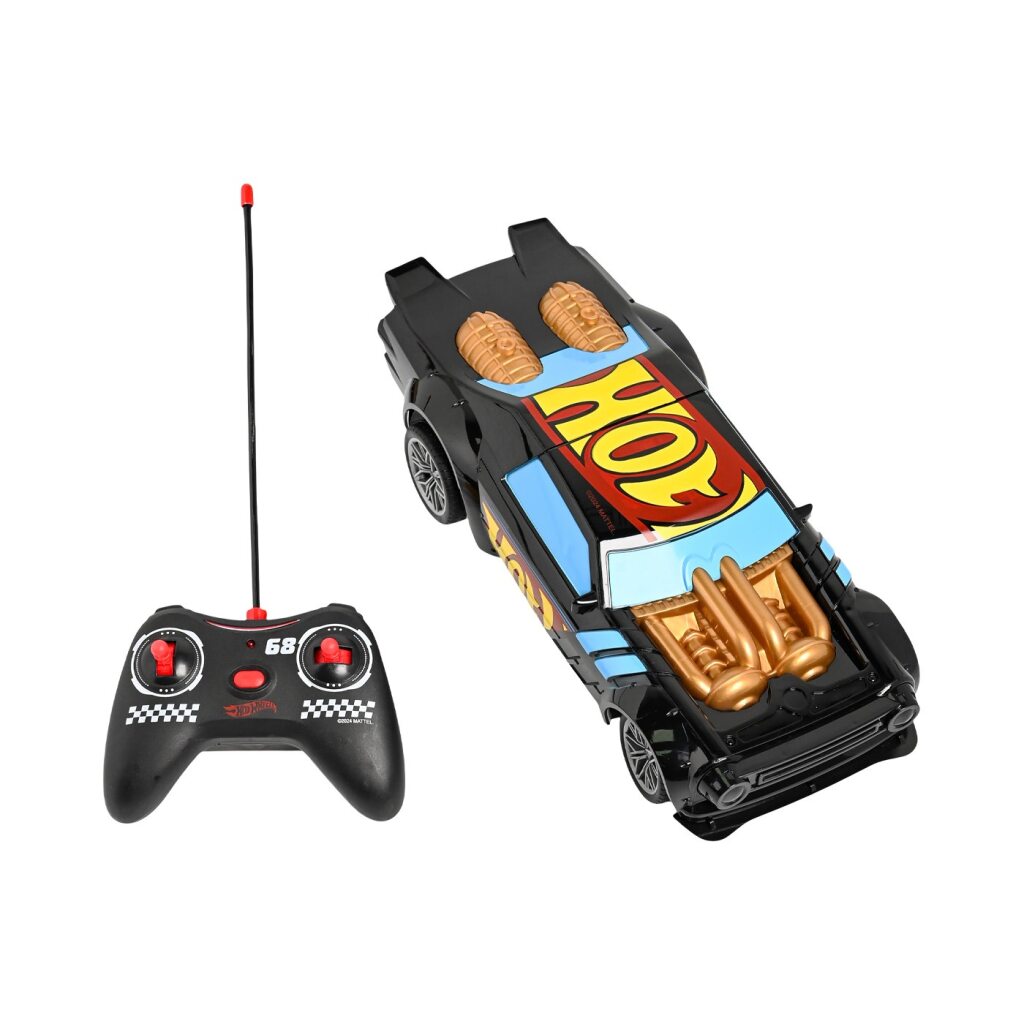 Vehiculo RC Night Shifter 1:16 Negro Hot Wheels img #5
