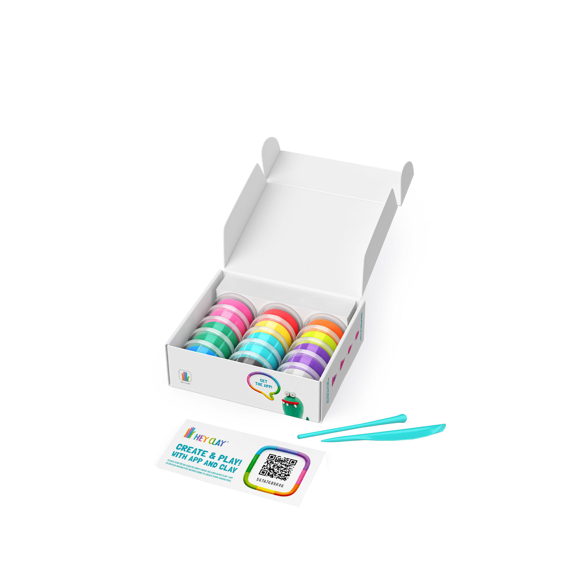 Set Masa Moldeable Hey Clay Monstruos x 15 Envases img #5
