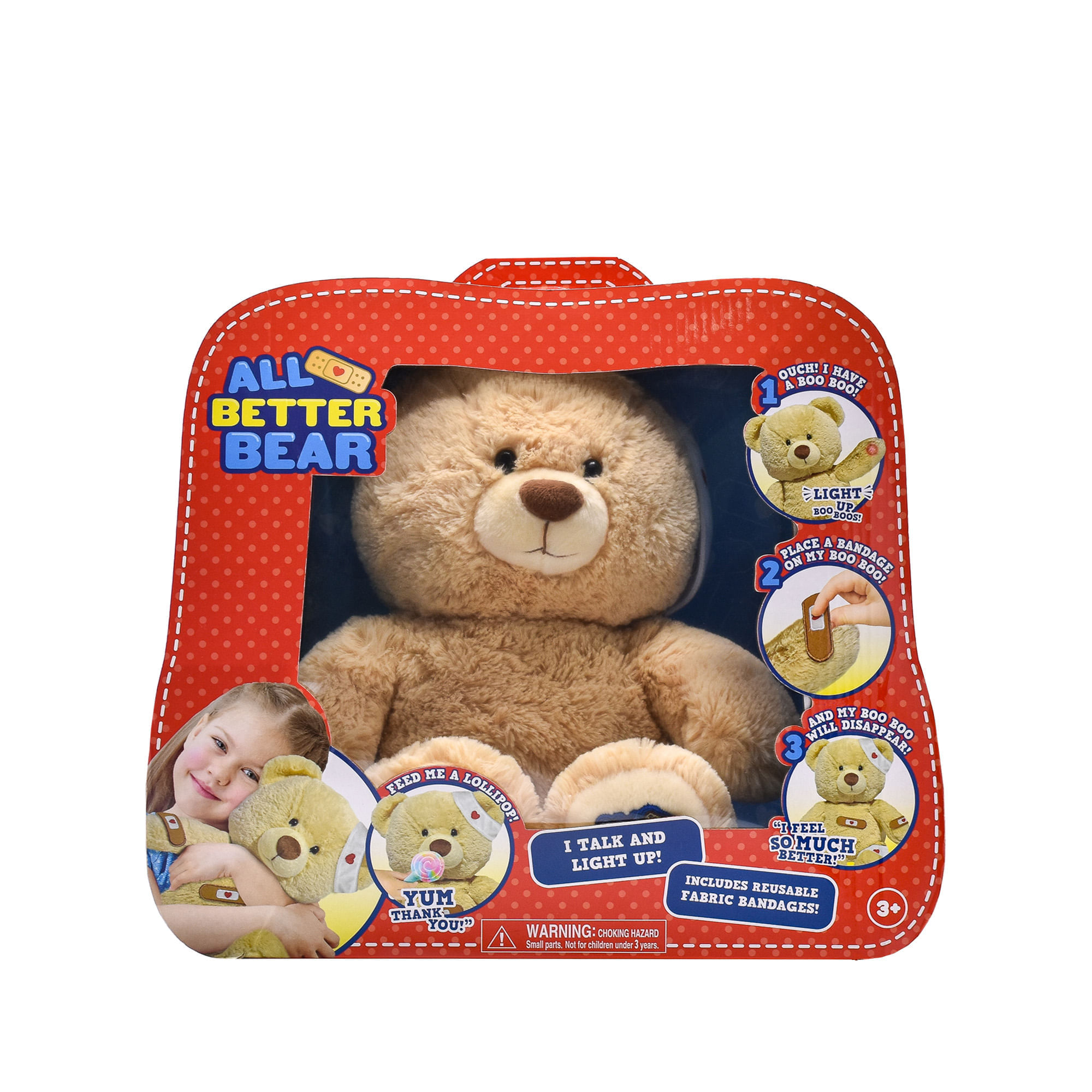 Oso de Peluche All Better Bear Electrónico img #2