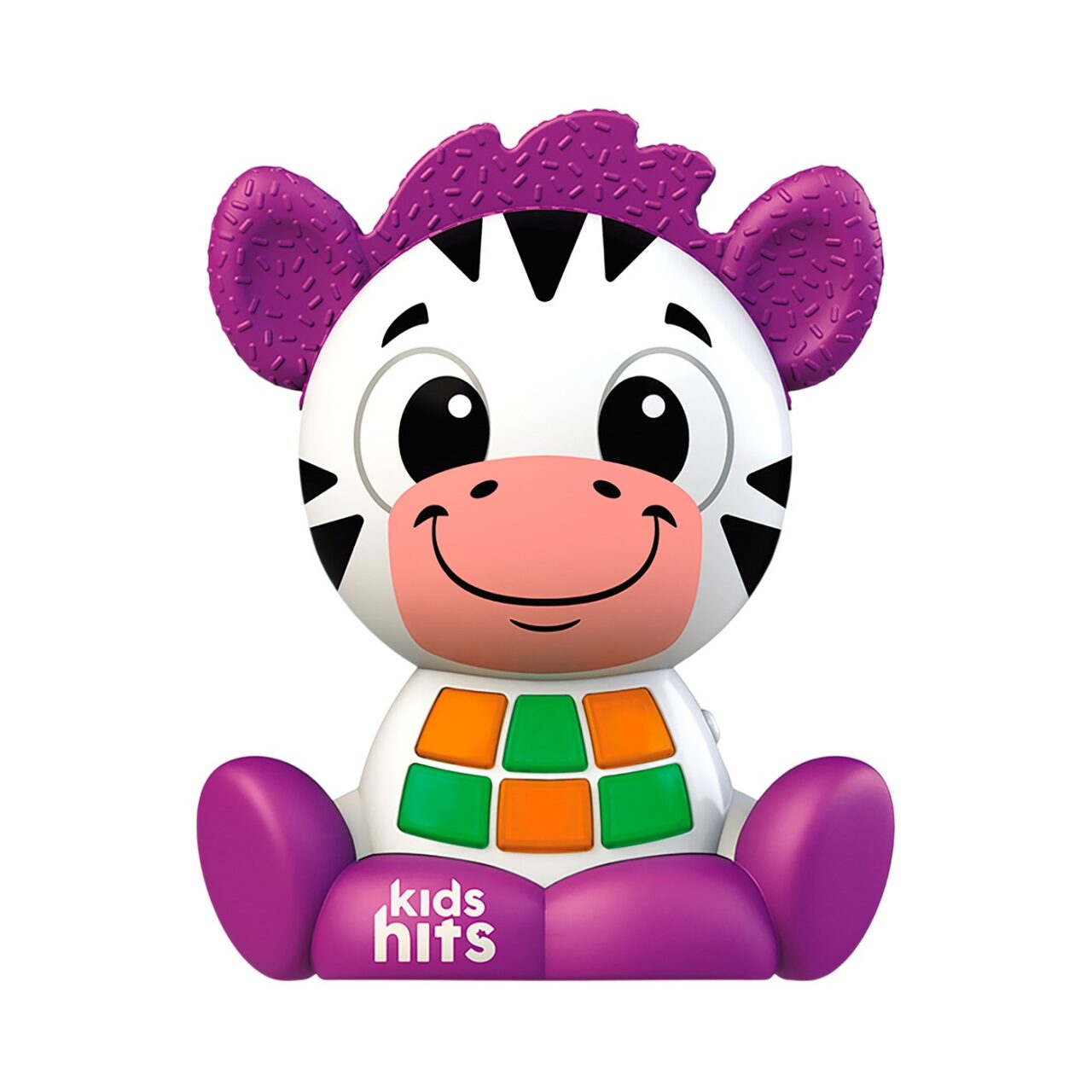 Cebra Musical Sentada con Luces y Sonidos Kids Hits img #2