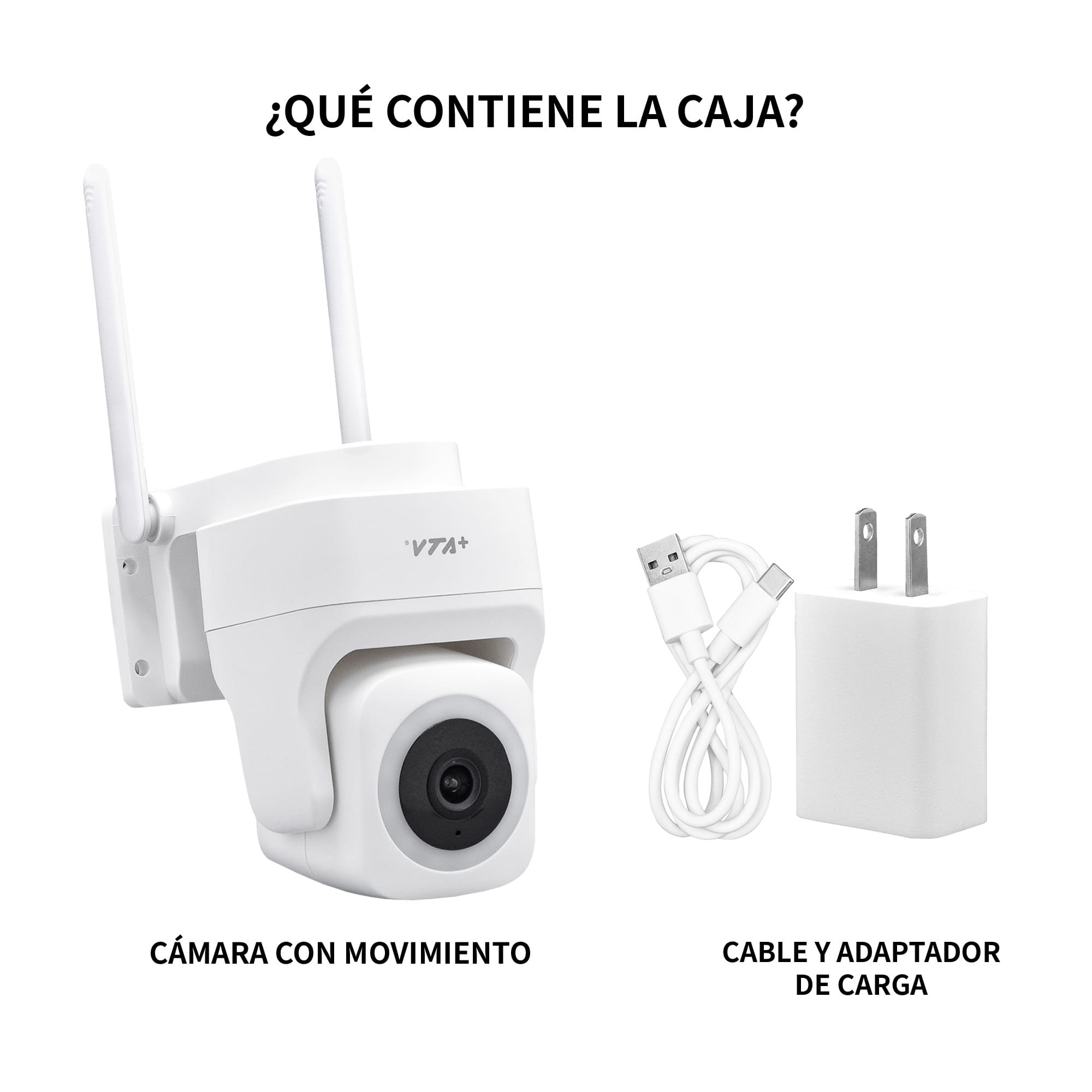Cámara Inteligente VTA Square 2 Con Movimiento Exterior 3K Dual Band img #7