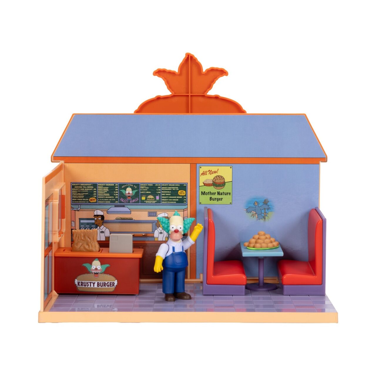 Playset Restaurante Krusty Burger Los Simpsons Coleccionable a Escala img #1