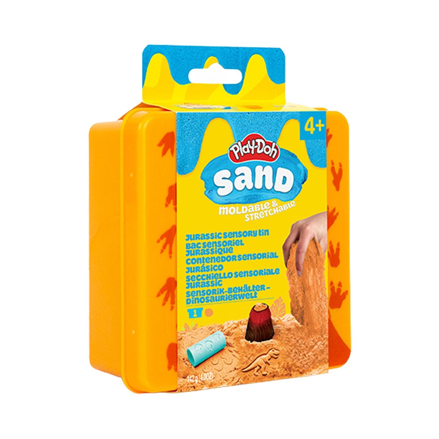 Masa Sensorial Tipo Arena Play-Doh Naranja img #2