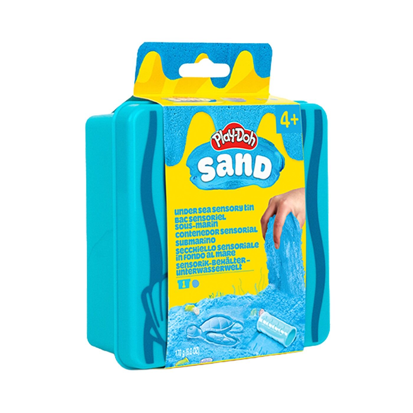 Masa Sensorial Tipo Arena Play-Doh Azul Under the Sea img #2