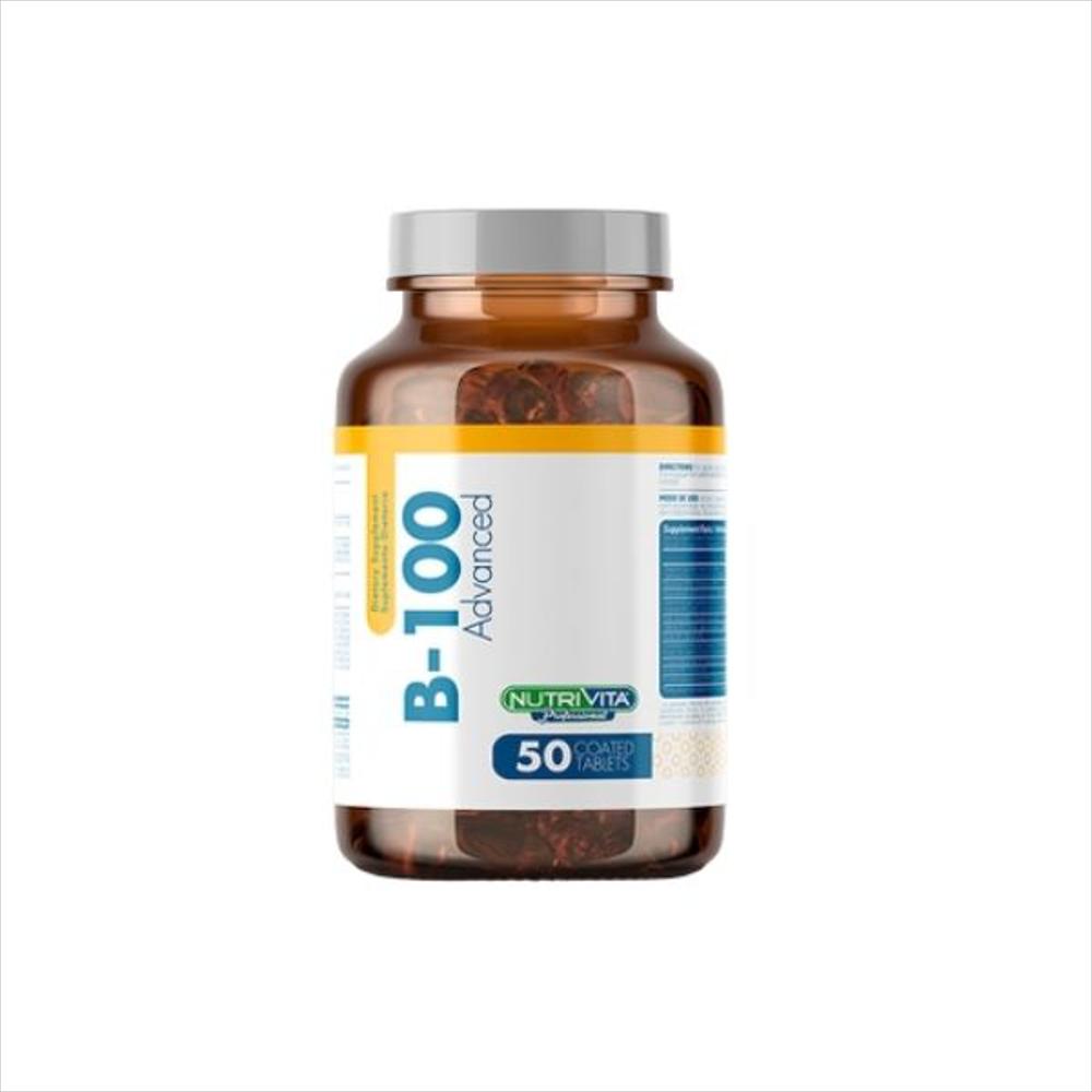 B 100 Complex X 50Tabletas Nutrivita img #1
