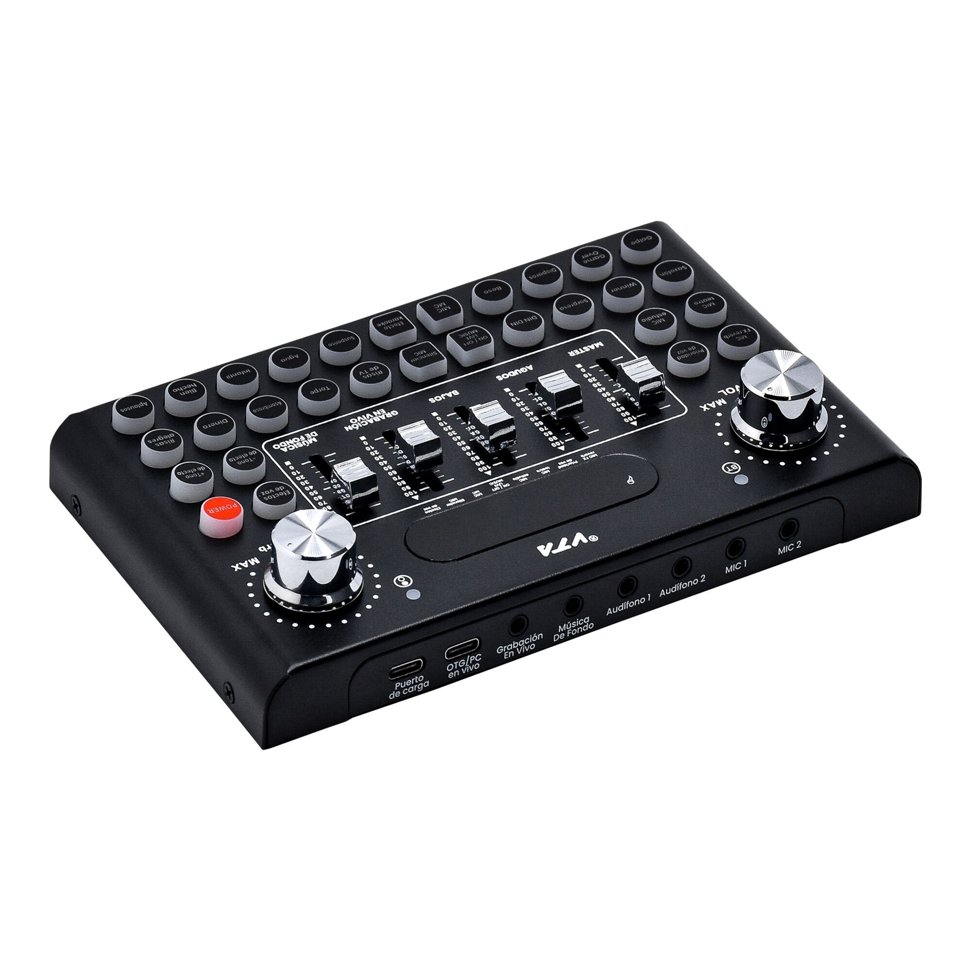 Mezclador Recargable Multimedia VTA 7 Canales &amp; Bluetooth img #4