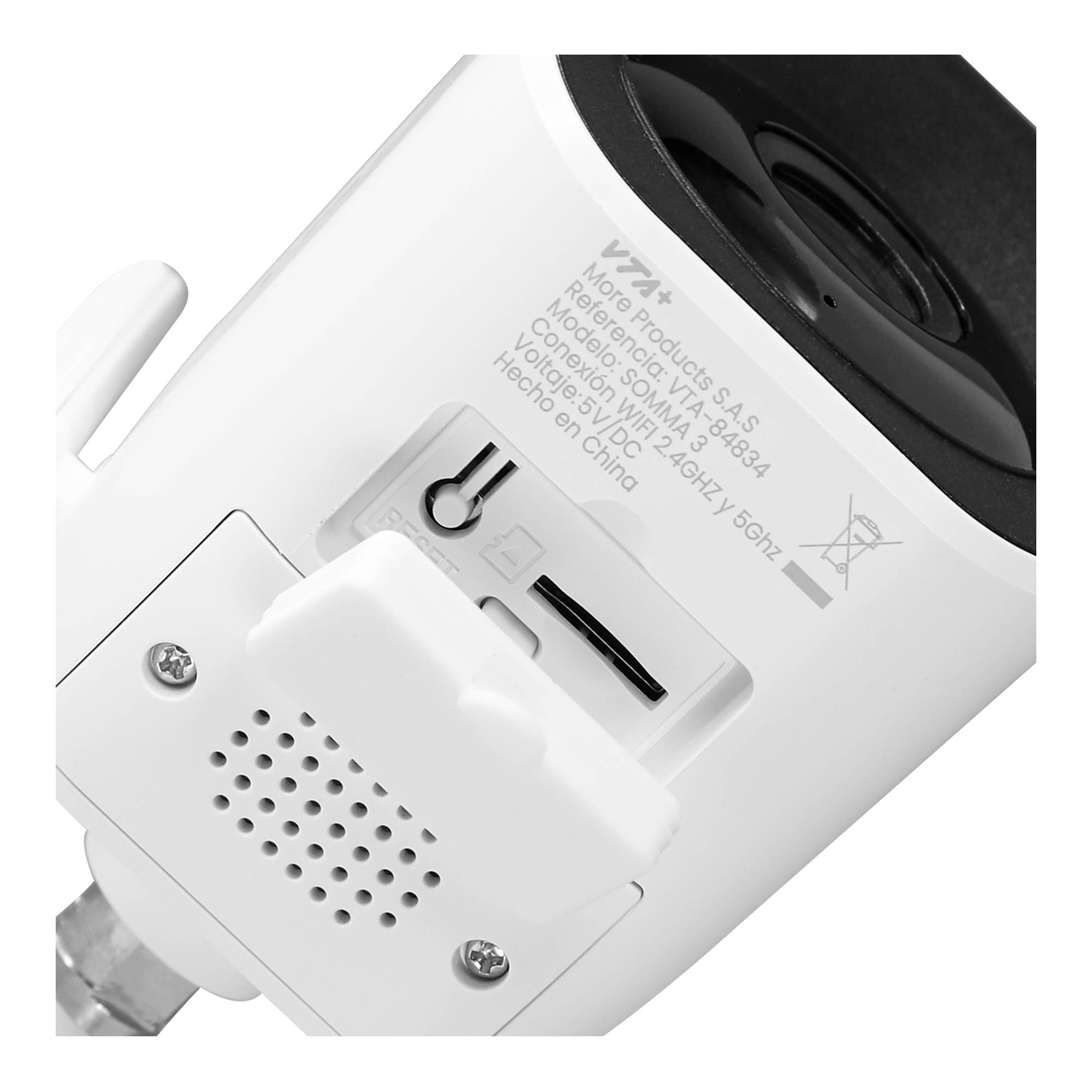 Cámara Inteligente VTA Fija Exterior Somma 3 2K Ip65 Visión nocturna a color img #2