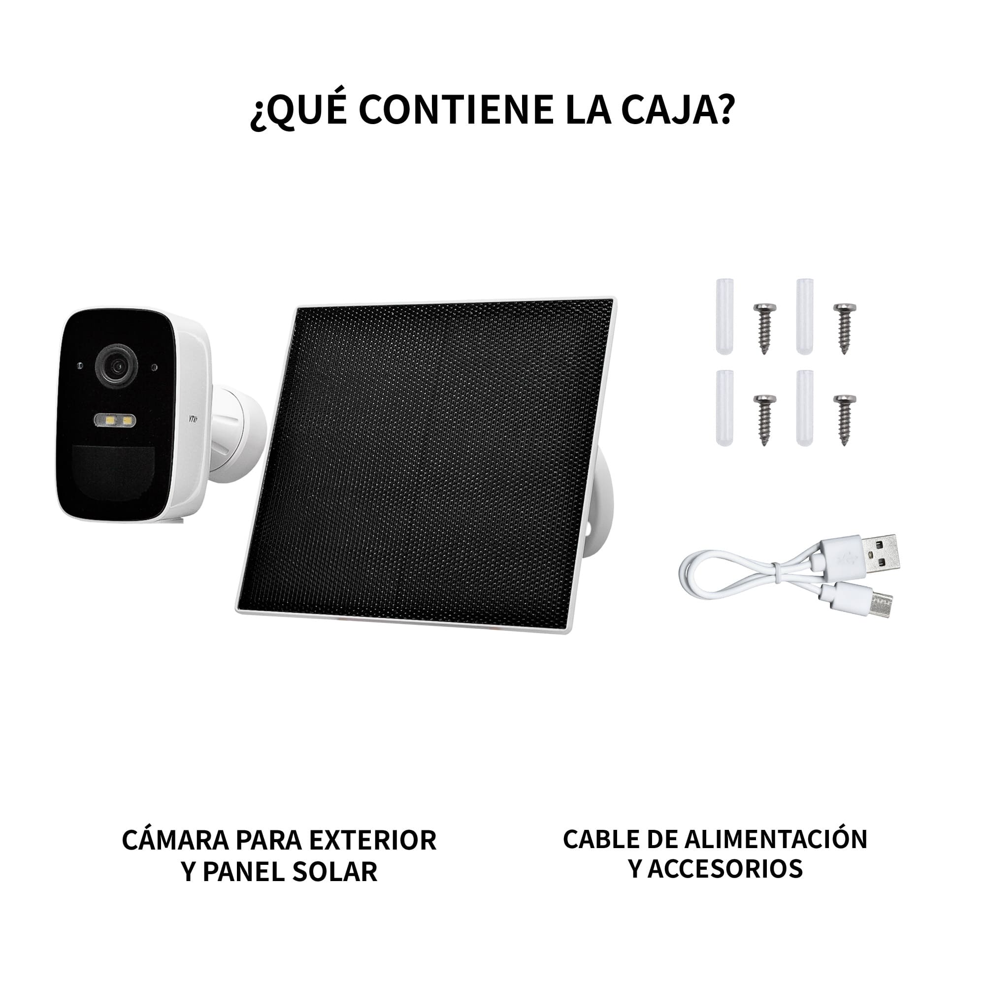 Cámara Inteligente VTA Exterior Fija Air 2 Con Panel Solar 2K img #7