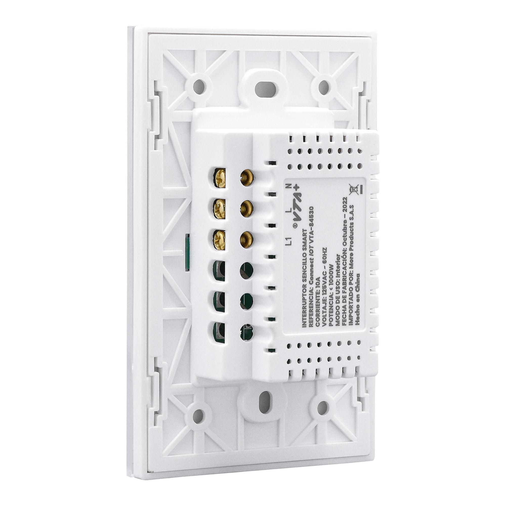 Interruptor Sencillo Inteligente Connect IoT VTA+ img #5