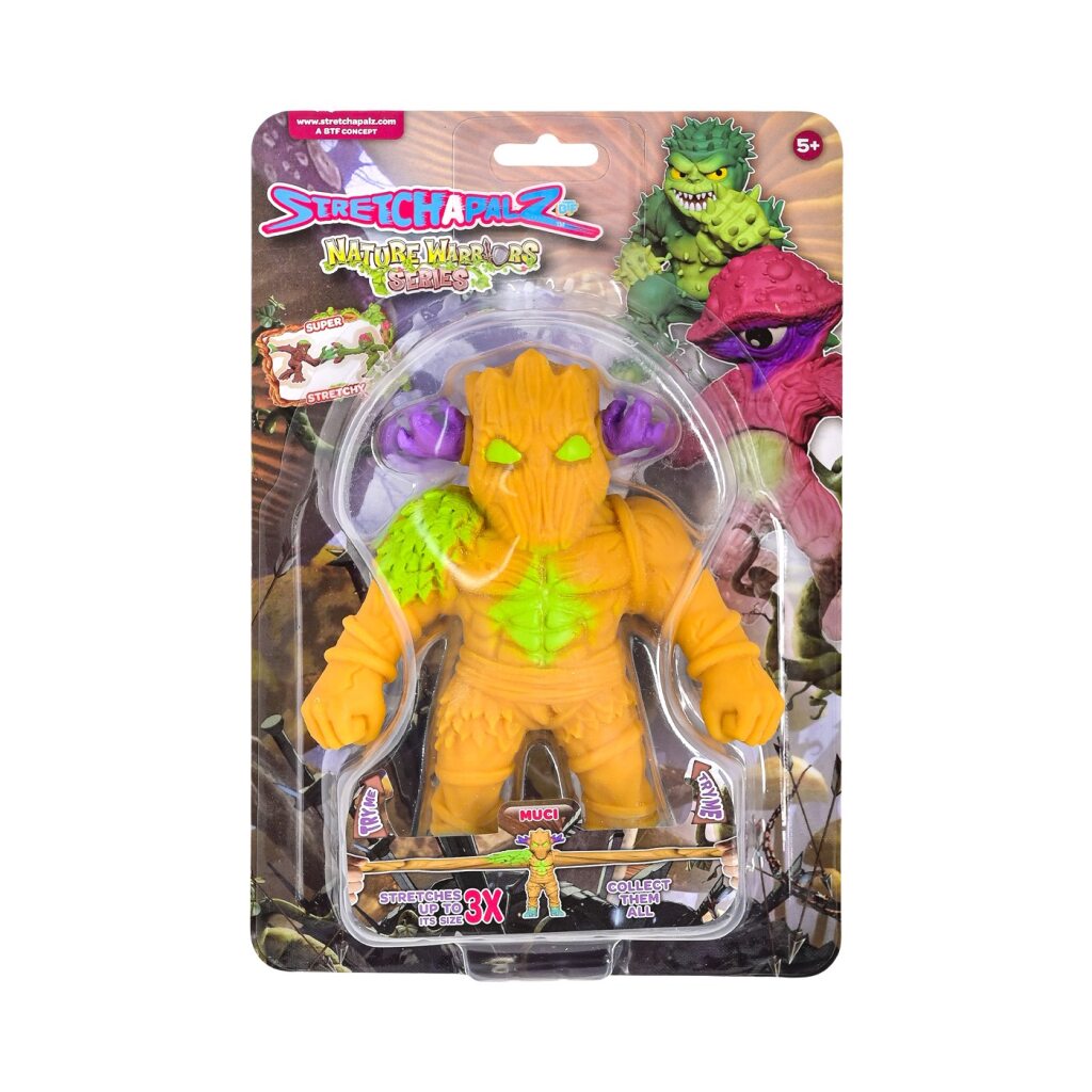 Figura estirable Stretchapalz 14 cm Mucy serie Nature Warriors img #1