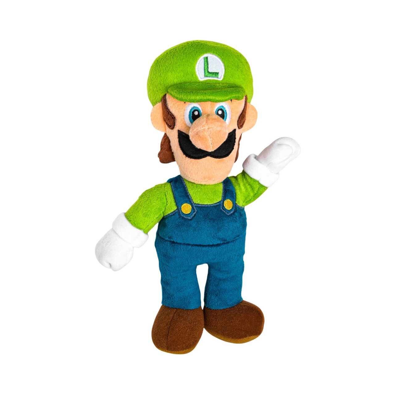 Peluche Luigi 22 cm Colección Mario Bros Oficial Nintendo img #4