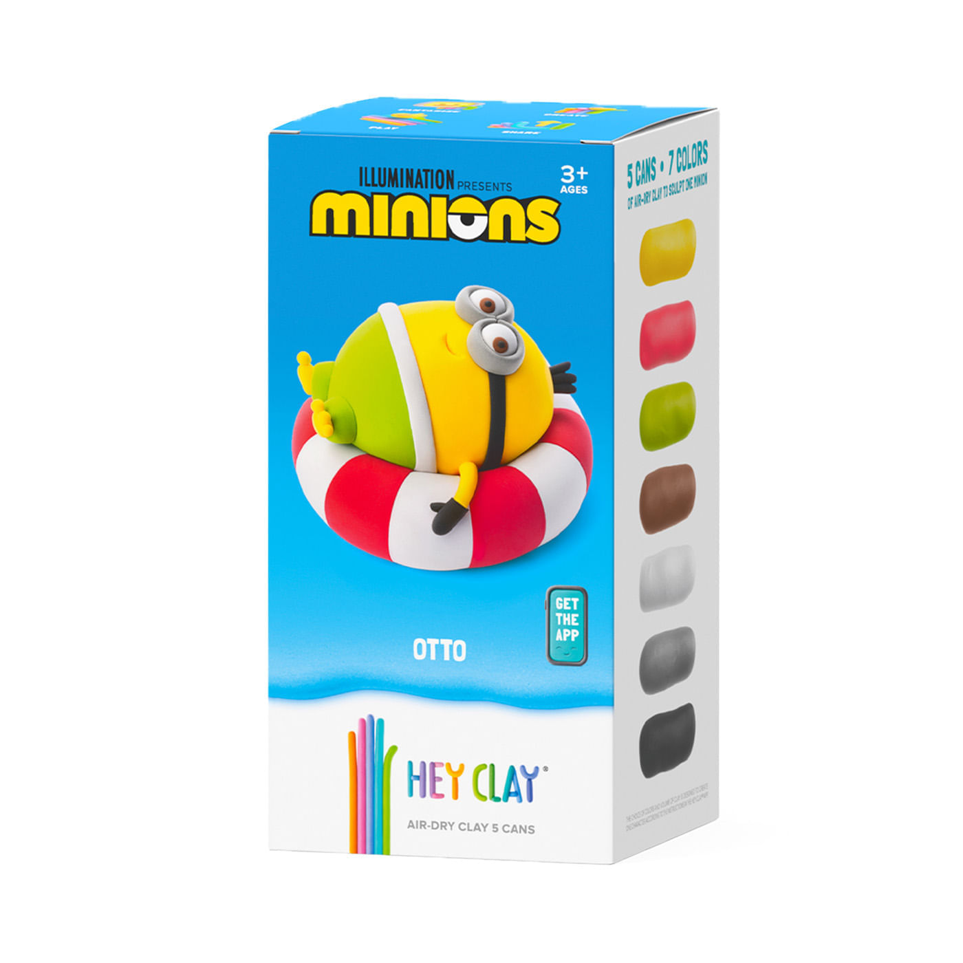 Masa Moldeable Hey Clay Set de Plastilina Minions Ottox 5 Envases img #2
