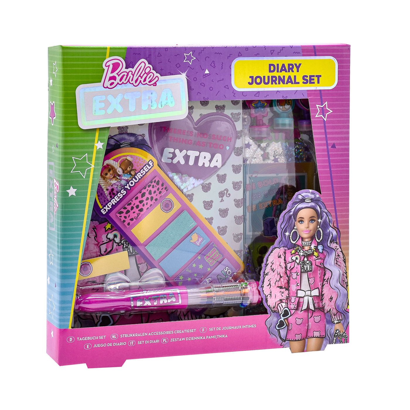 Set Diario y Accesorios Barbie Secretos y Creatividad img #1