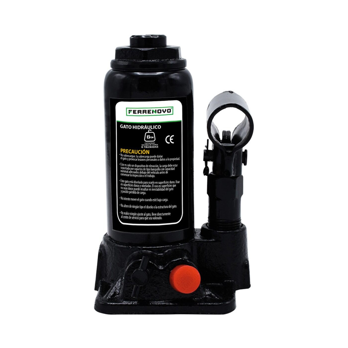Kit Gato Hidráulico 6T Tipo Botella + Juego De Copas Ratchet 40 Pzas  + Cruceta img #6