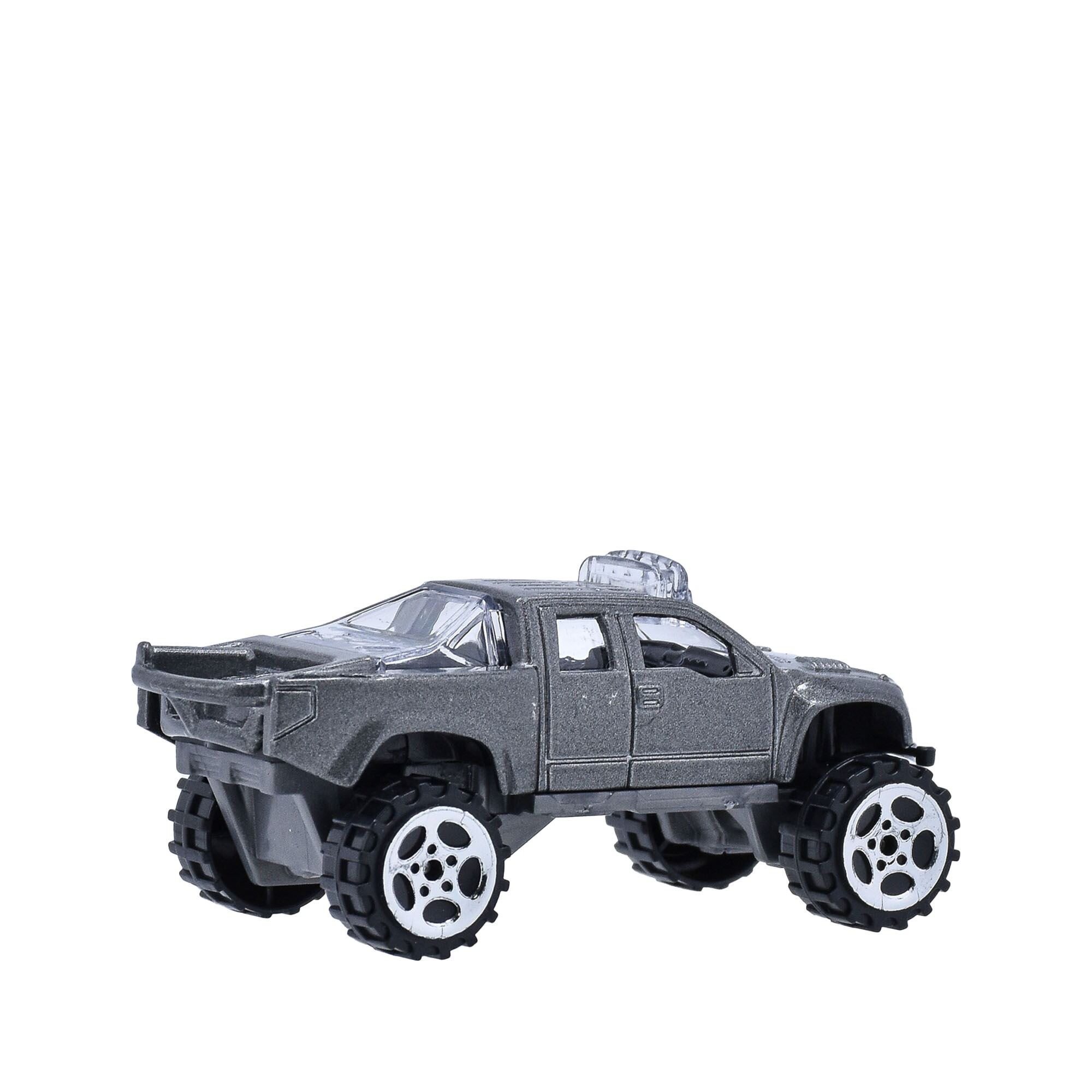 Carro Coleccionable Die Cast Gris Beast Fast Road img #3