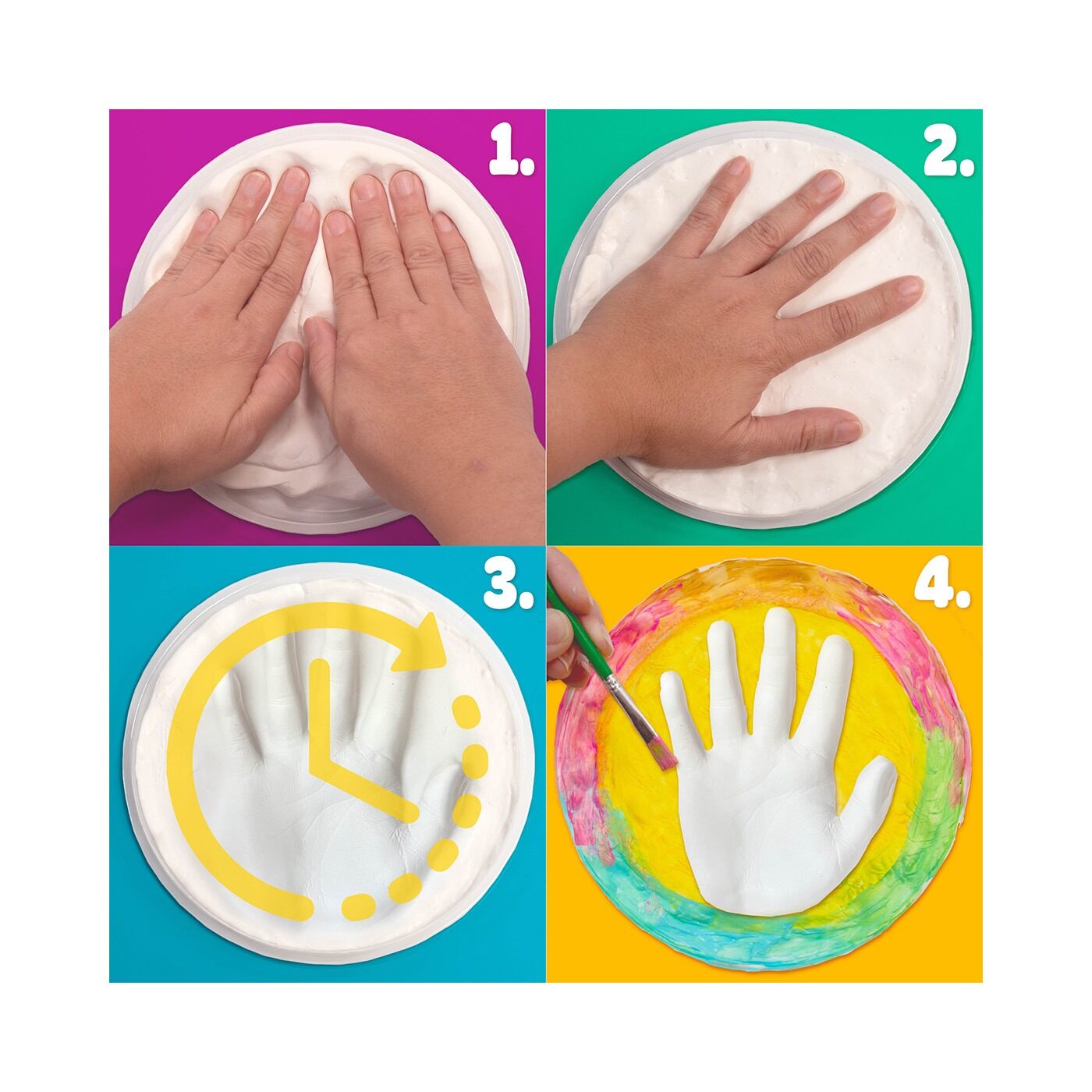 Masa Moldeable Handprint Stone Play-Doh img #3