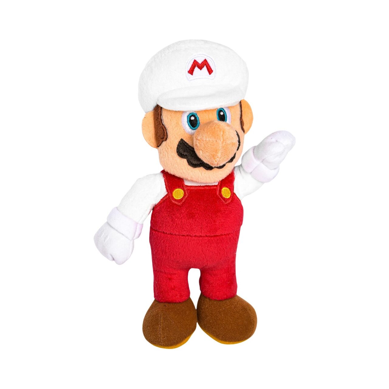 Peluche Mario Bros 22 cm Mario de Fuego Coleccionable Oficial Nintendo img #4
