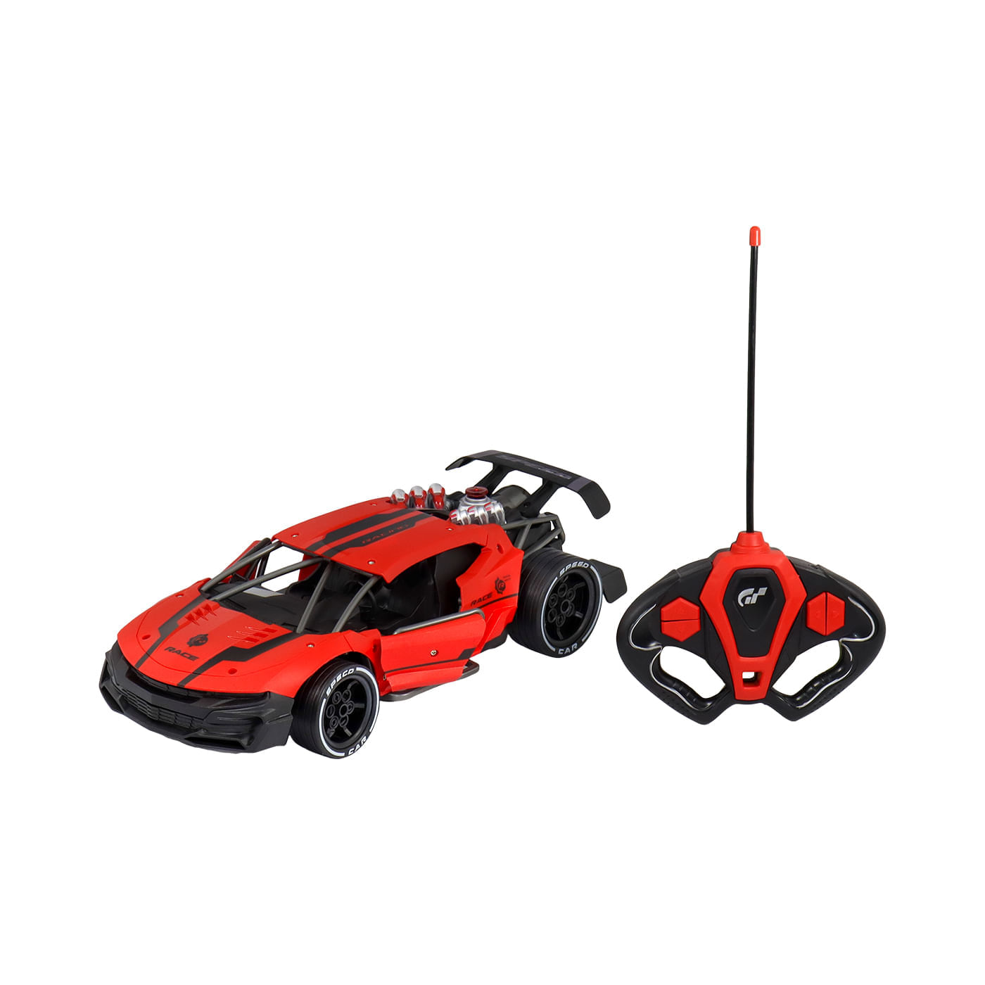 Carro a Control Remoto Beyond the Road Rojo img #2