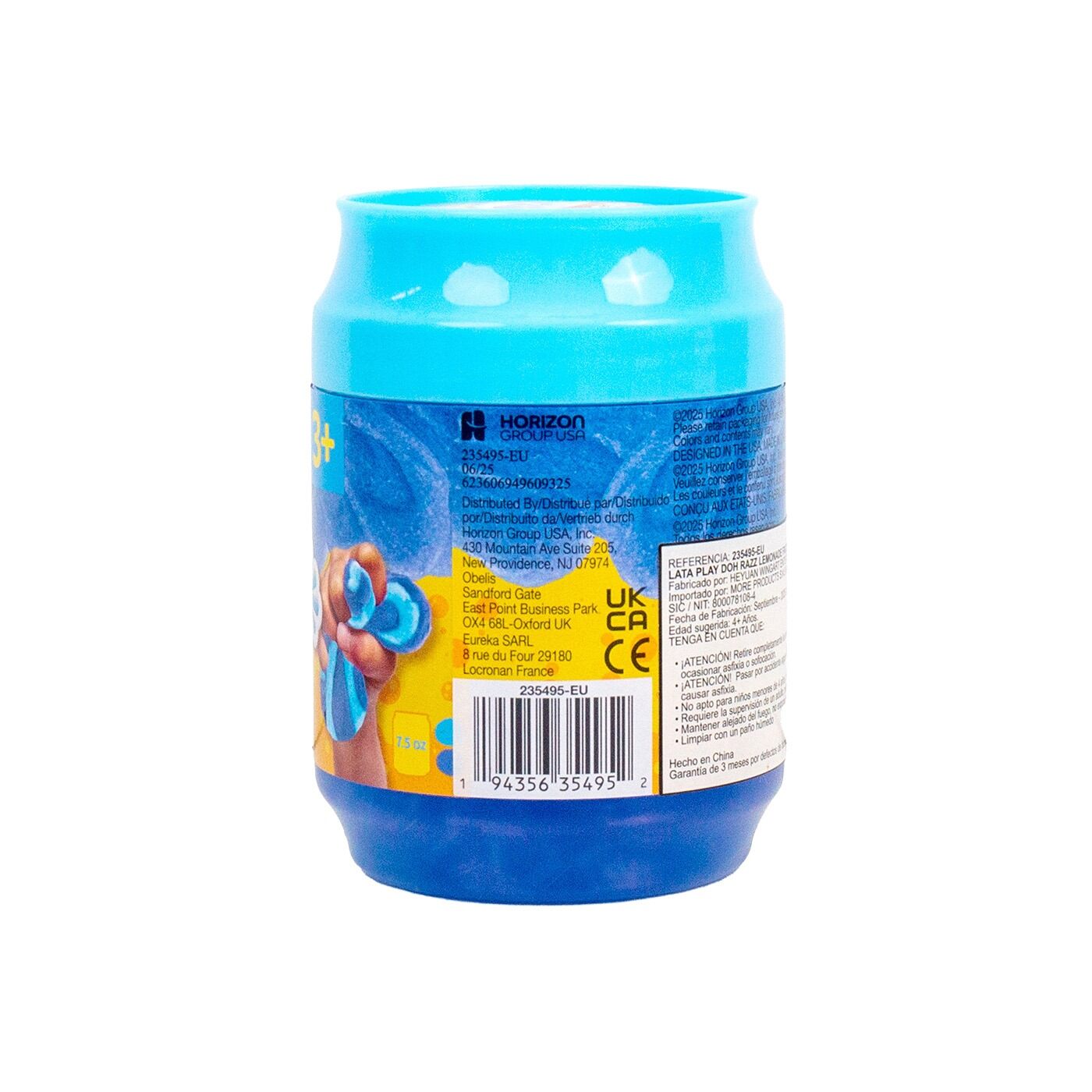 Masa Sensorial Efervescente Play-Doh Limonada de Mora Azul img #3