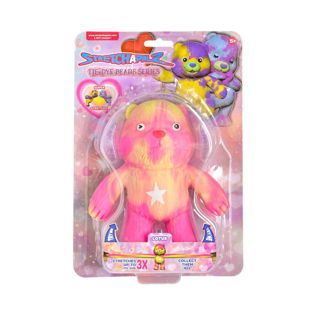 Figura estirable Stretchapalz 14 cm Lotus serie Tie Dye Bears img #1