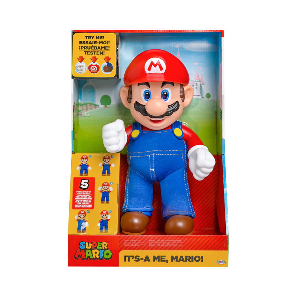 It's-A Me, Mario! Figura Coleccionable Mario Bros Nintendo 29 cm img #1