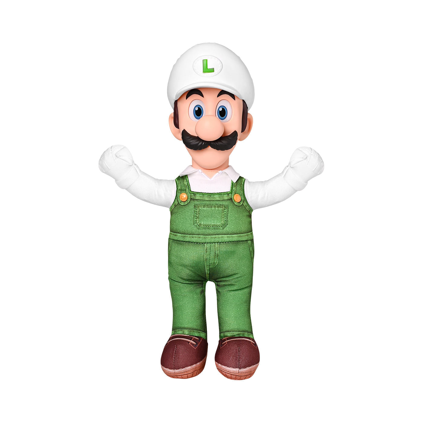 Figura Mario Bros Luigi de Fuego Jumbo img #4
