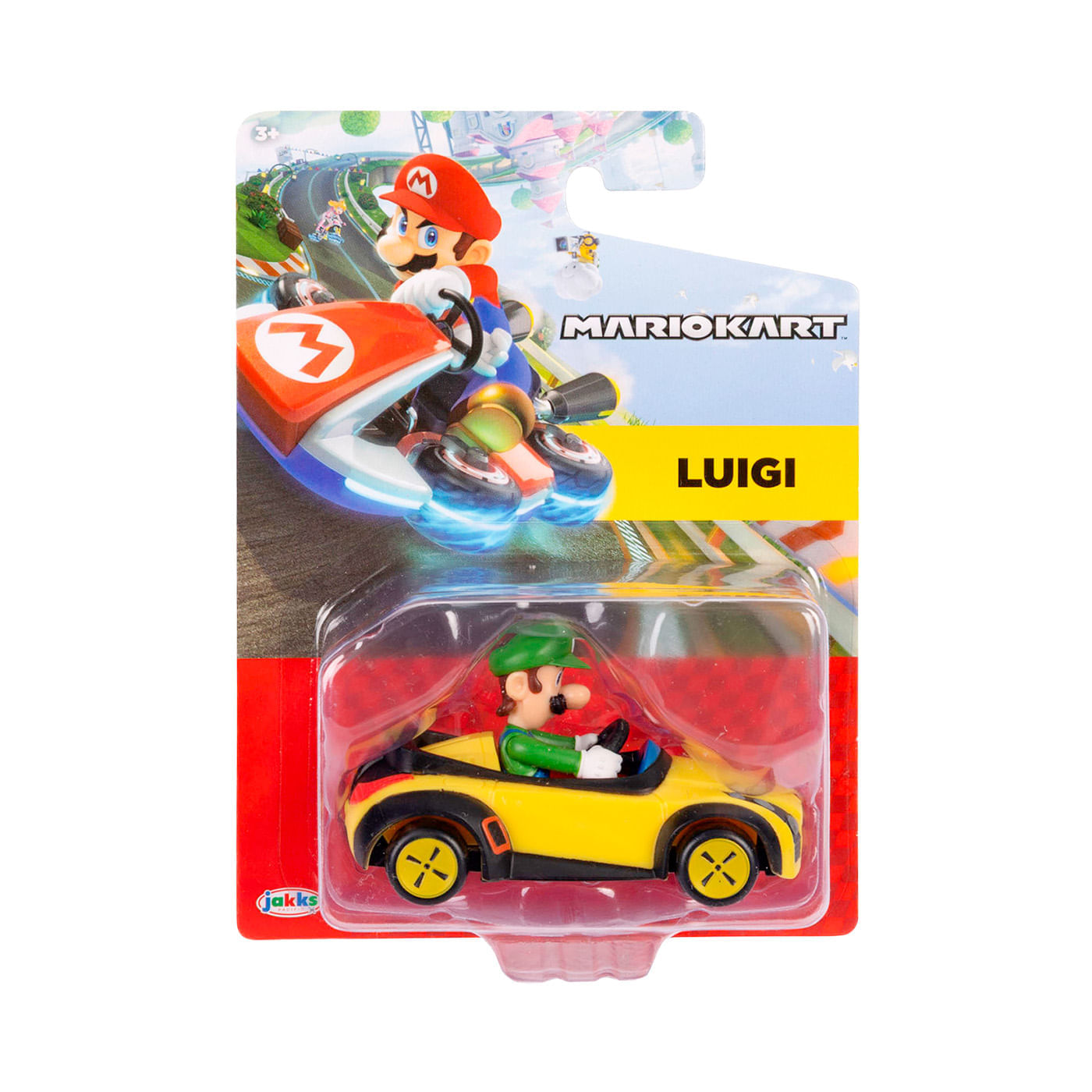 Figura Super Mario Kart Luigi Racer img #2