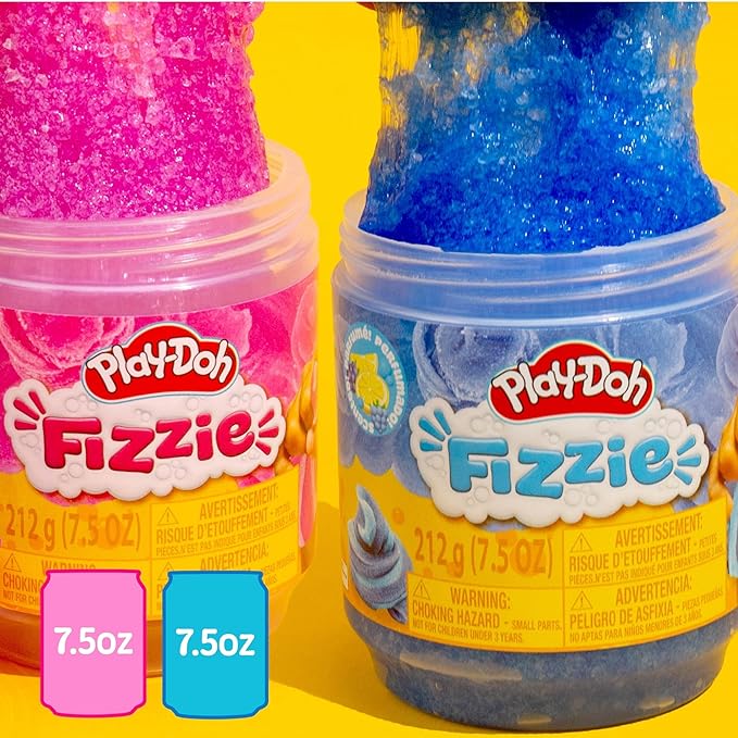 Masa Sensorial Efervescente Play-Doh Limonada de Fresa img #5