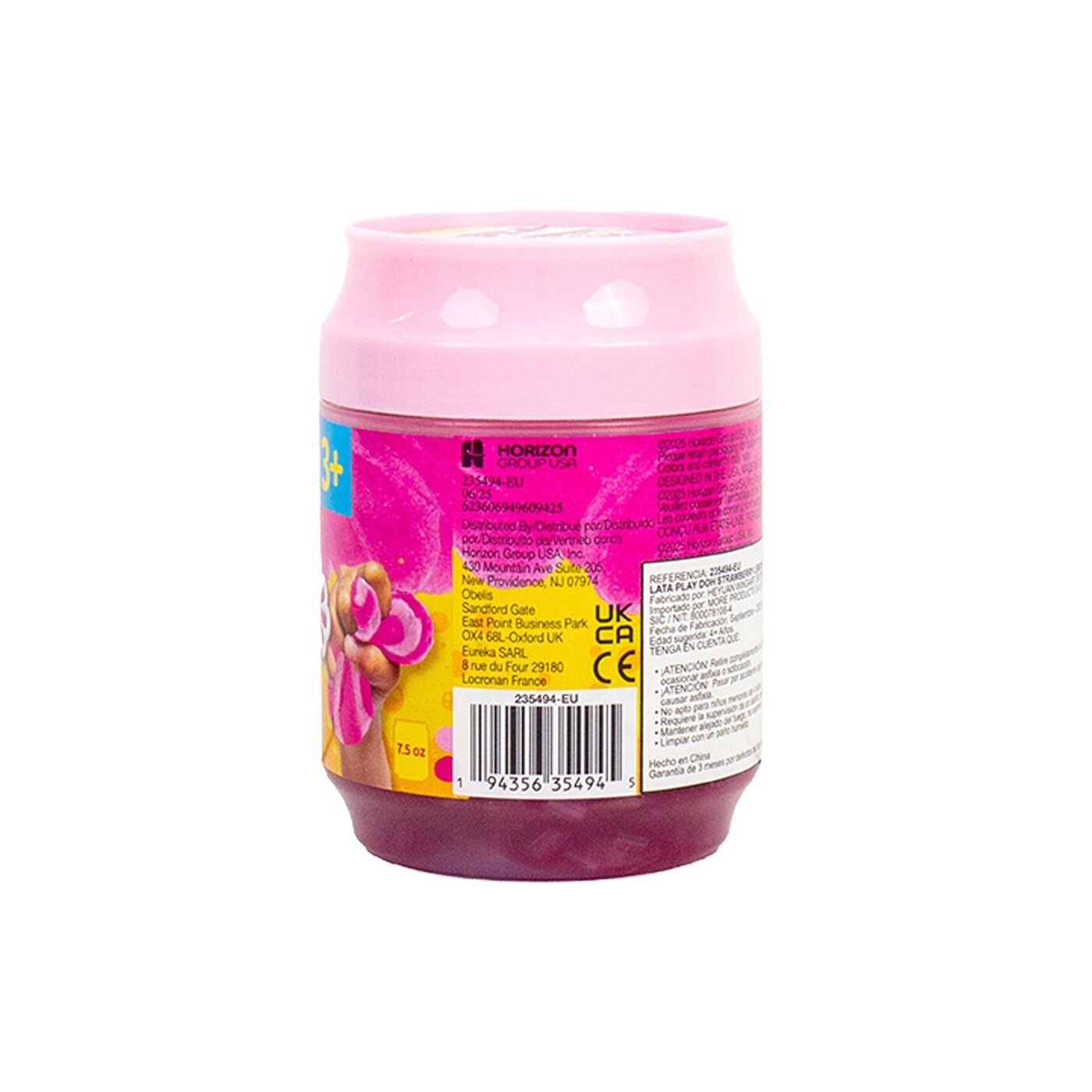 Masa Sensorial Efervescente Play-Doh Limonada de Fresa img #2