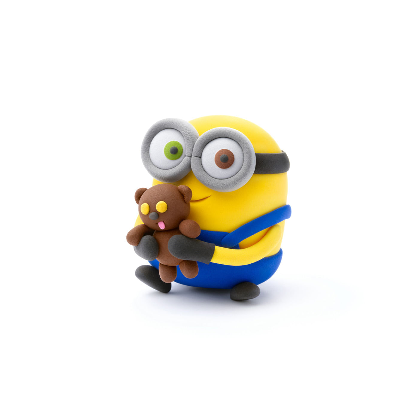 Masa Moldeable Hey Clay Set de Plastilina Minions Bob &amp; Tim x 5 Envases img #3