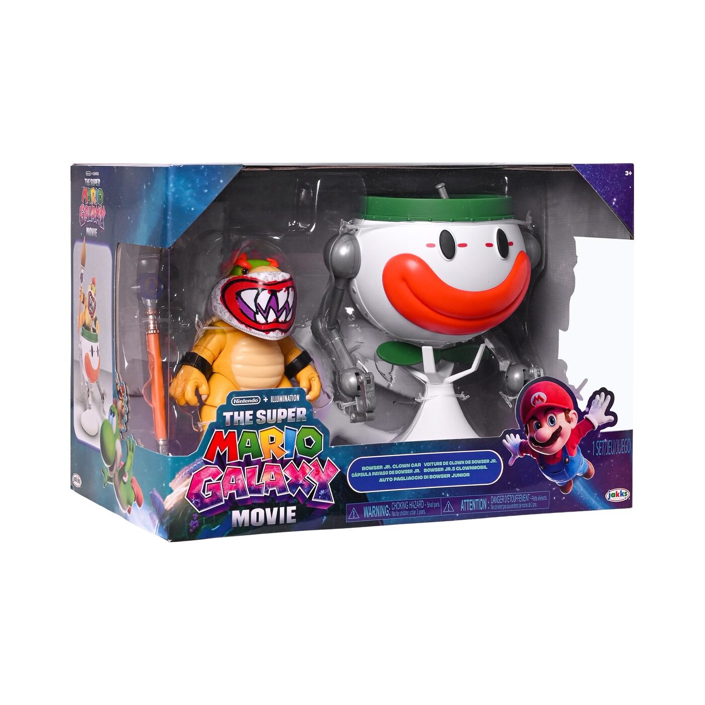Figura Interactiva Bowser Jr y Clown Car Mario Bros img #2